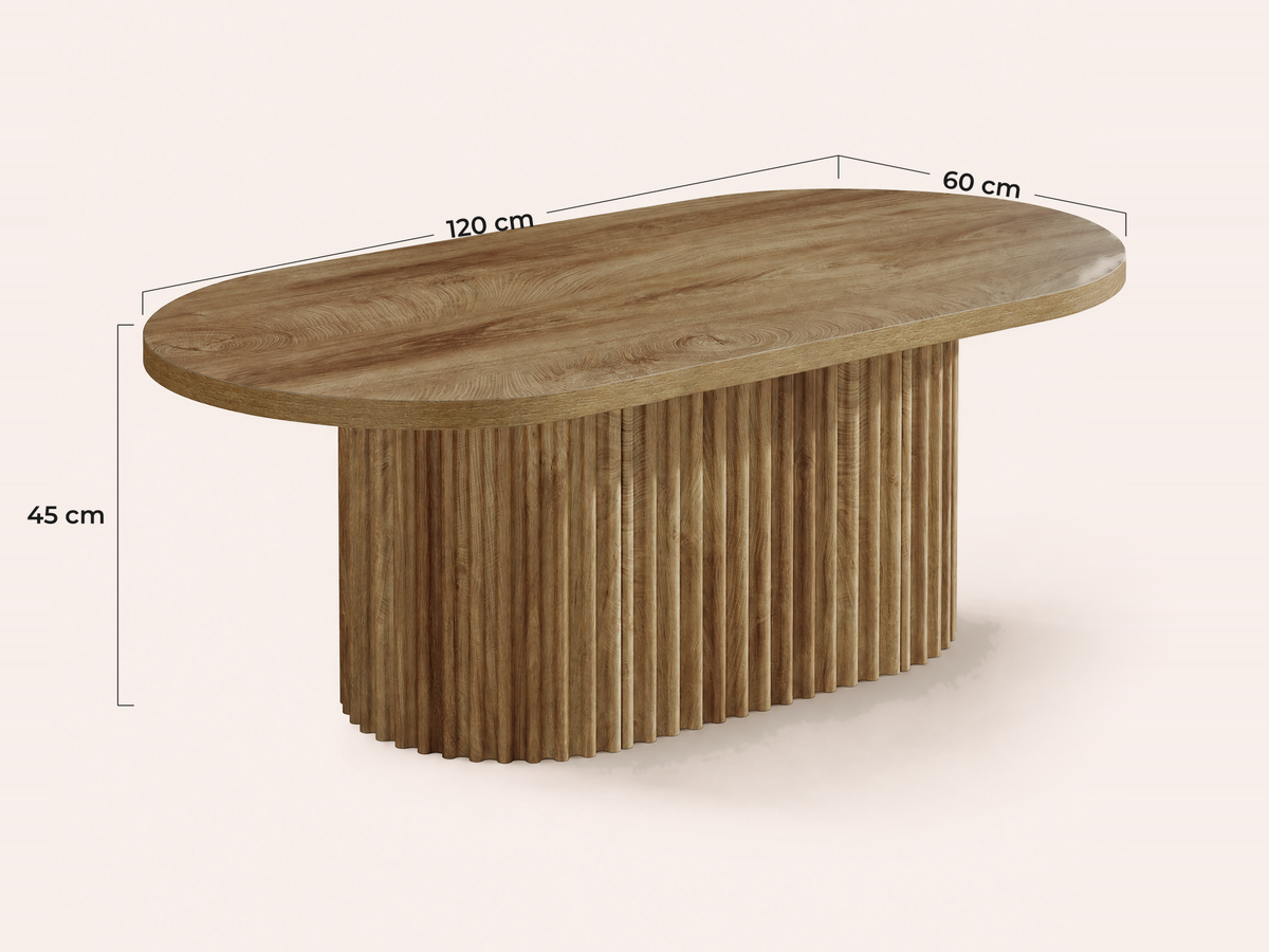 Maatvoering Cecina salontafel