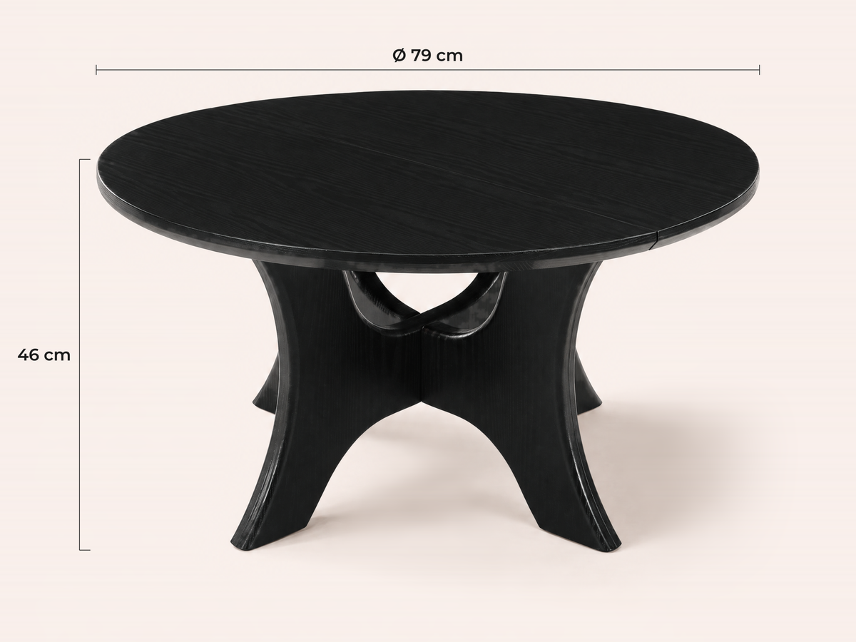 Maatvoering Cervia salontafel