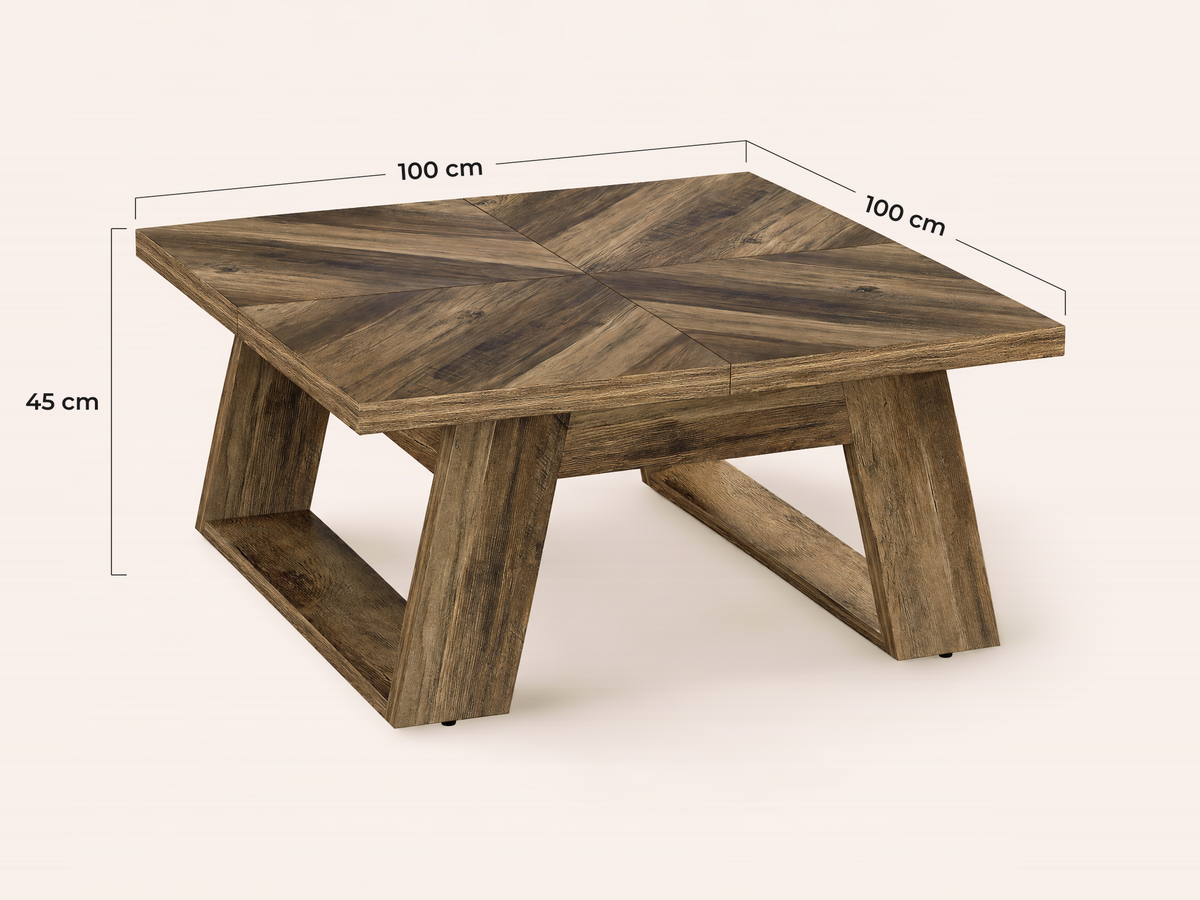 Maatvoering Enna salontafel