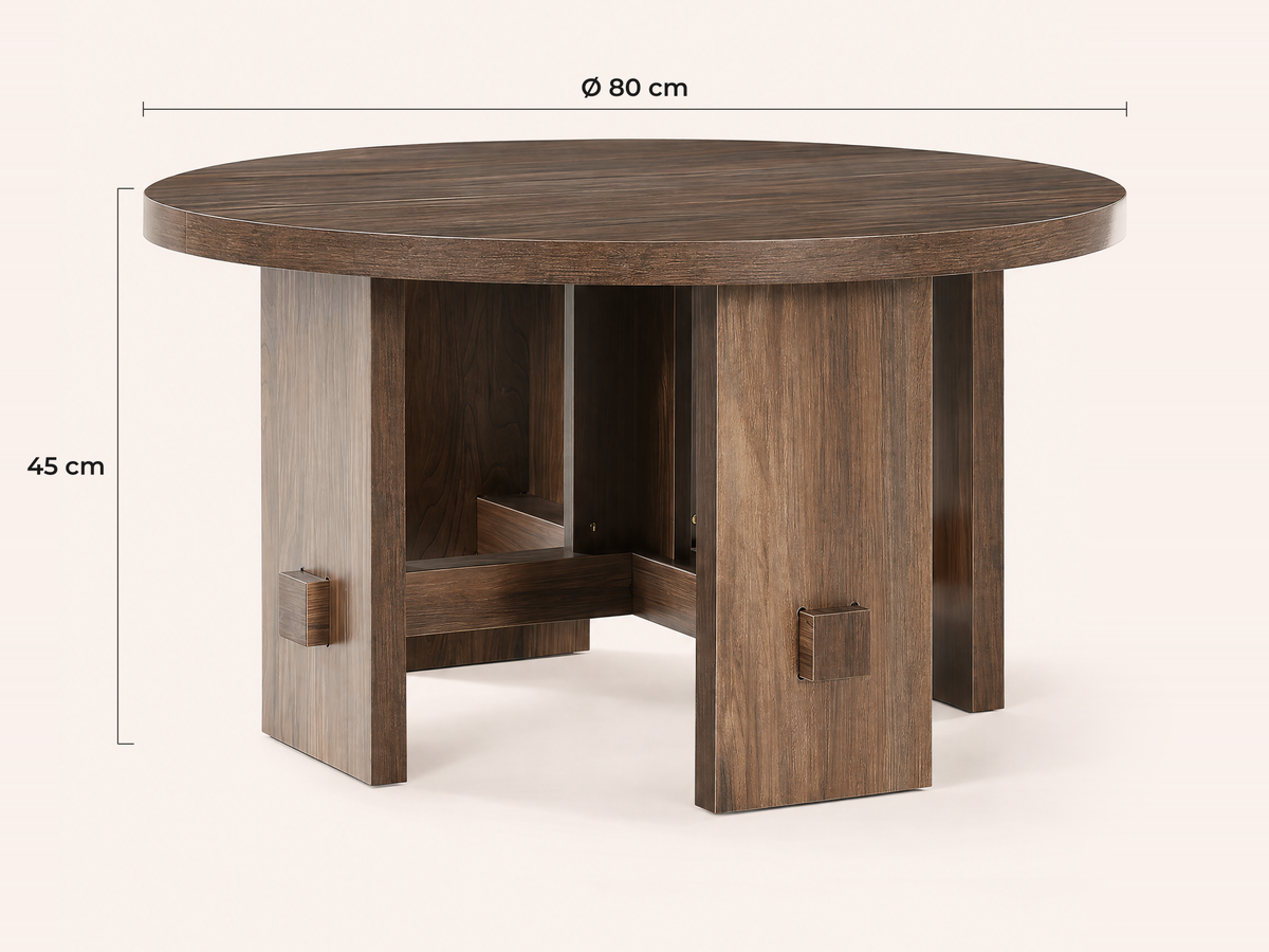 Maatvoering Fondi salontafel