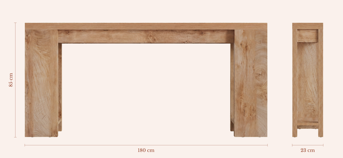 Adda smalle consoletafel