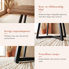Prato compacte eettafel