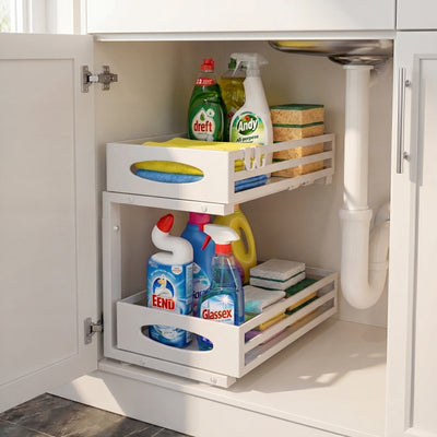 Keukenkast Organizer – Wit