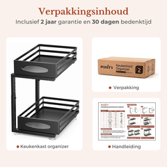 POSITY Zwart verpakkingsinhoud