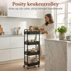 POSITY Zwart 4-laags