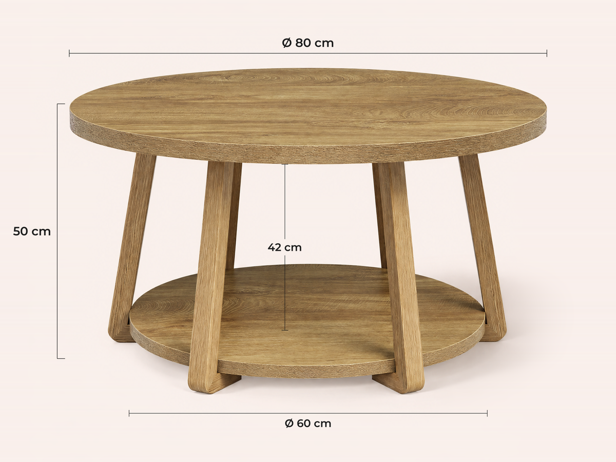 Maatvoering Lodi salontafel