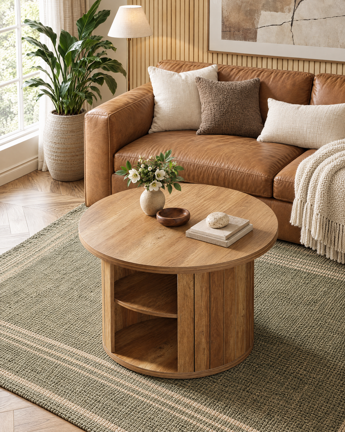 POSITY Warm bruin, Noto salontafel, tweede sfeerbeeld