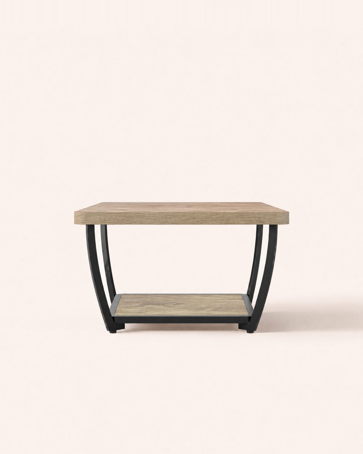 POSITY Lichtbruin met zwarte accenten, Ostuni salontafel, productfoto