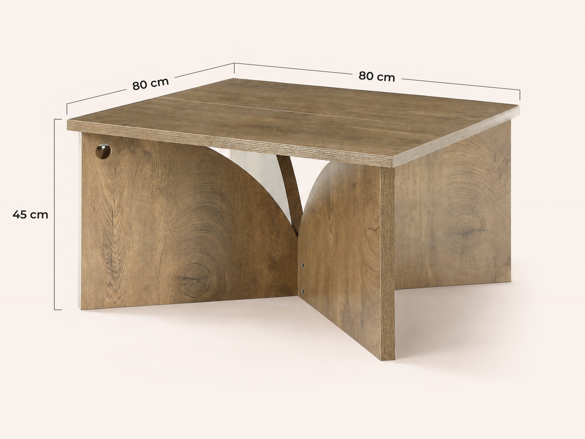 Maatvoering Pavia salontafel