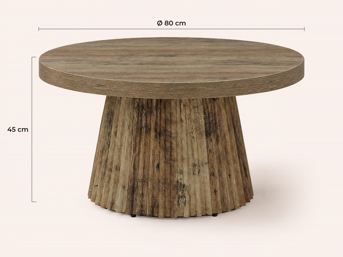 Maatvoering Ragusa salontafel