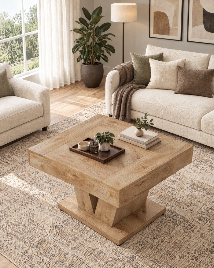 POSITY Lichtbruin, Secchia salontafel, tweede sfeerbeeld