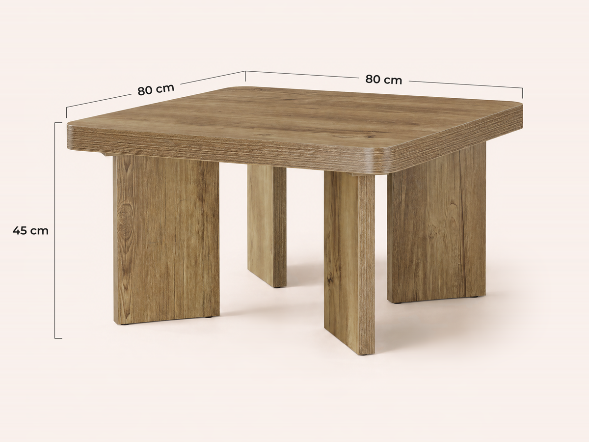 Maatvoering Sele salontafel