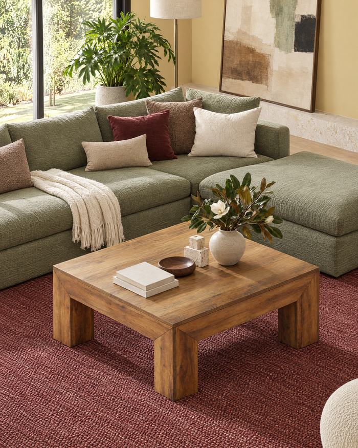 POSITY Warm bruin, Spello salontafel, tweede sfeerbeeld