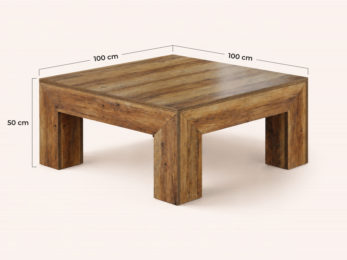 Maatvoering Spello salontafel