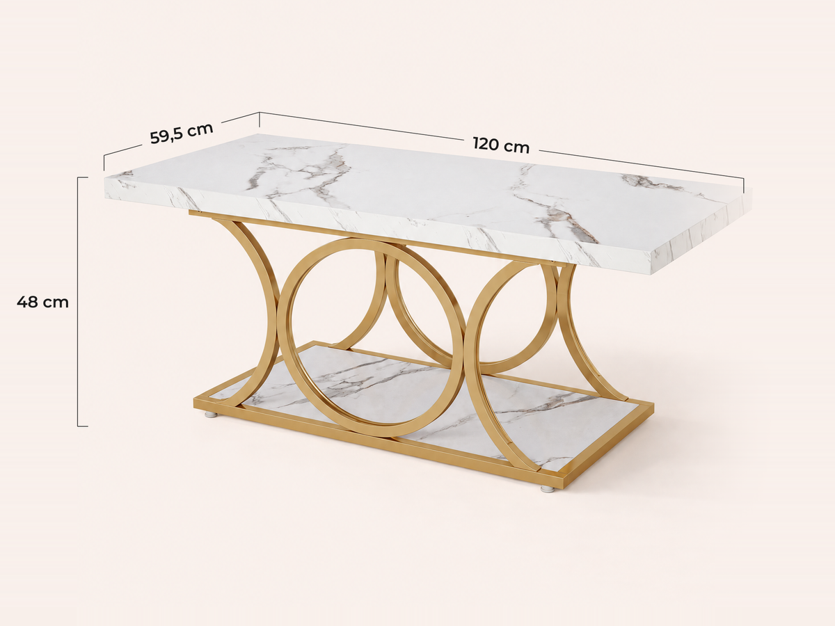 Maatvoering Tanaro salontafel