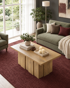 POSITY Warm bruin, Tirso salontafel, tweede sfeerbeeld