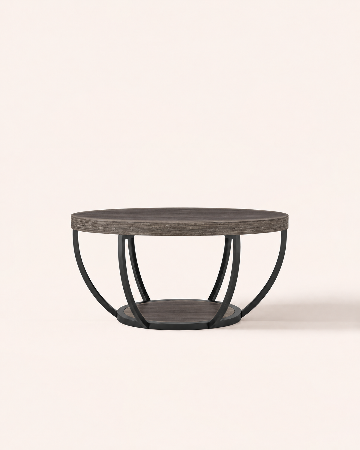 POSITY Donkergrijs met zwarte accenten, Varese salontafel, productfoto