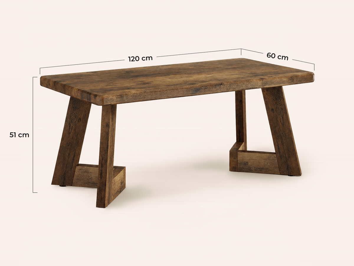 Maatvoering Velino salontafel