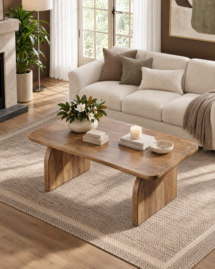 POSITY Warm bruin, Vico salontafel, tweede sfeerbeeld