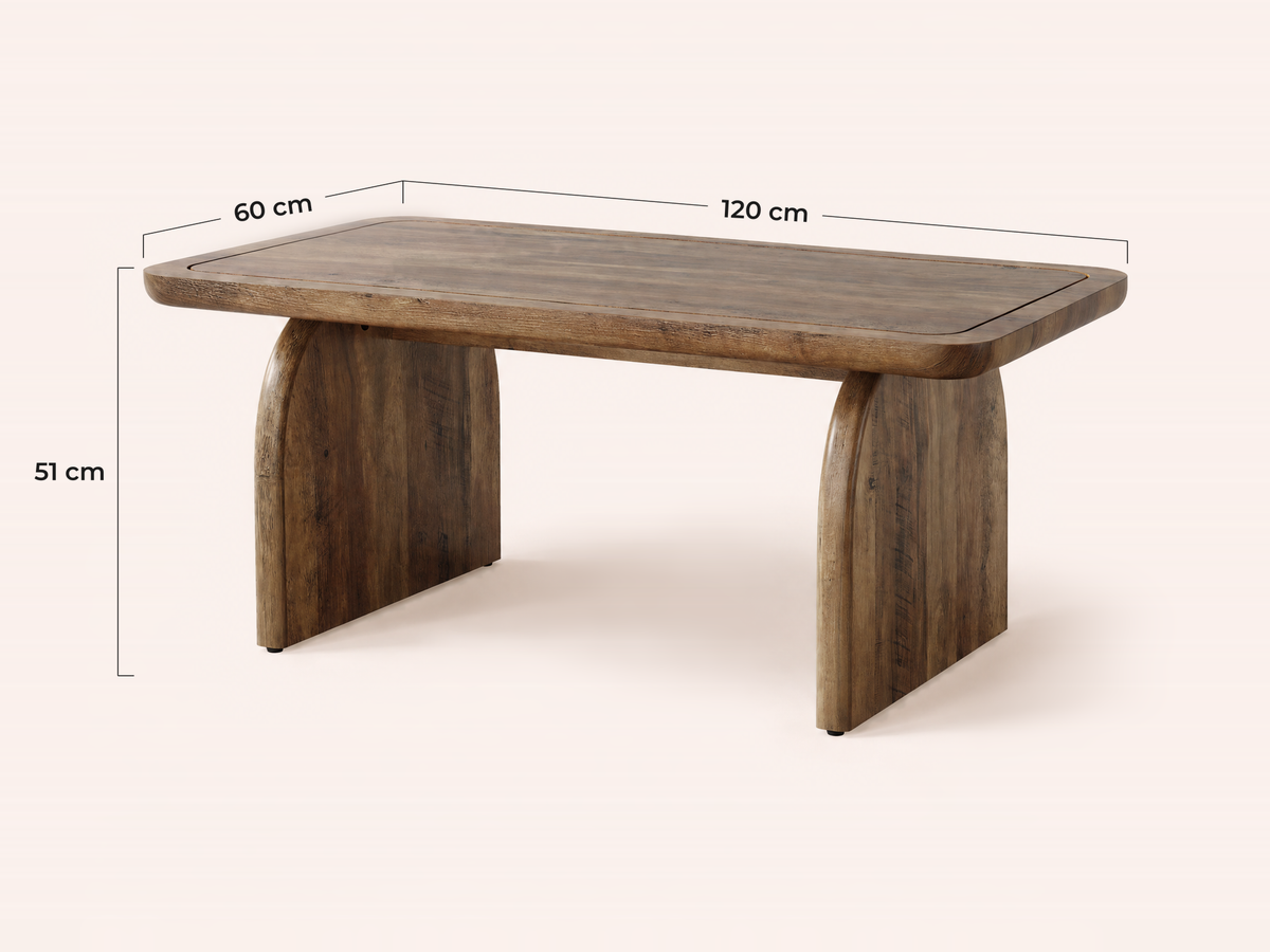 Maatvoering Vico salontafel